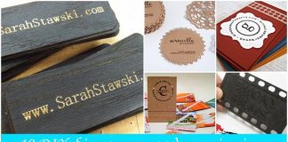 10 πρωτότυπες ιδέες για DIY επαγγελματικές κάρτες diy επαγγελματικές κάρτες