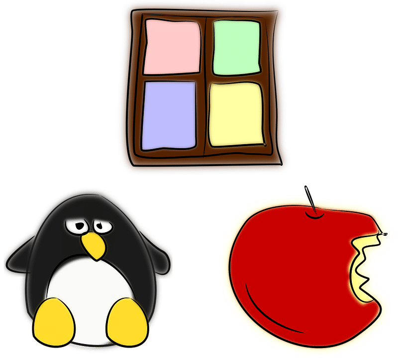 Windows - Apple - Linux