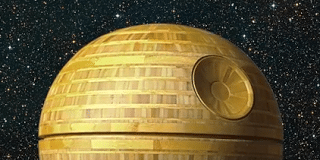 To Death Star του Star Wars φτιαγμένο από ξύλο μπαμπού