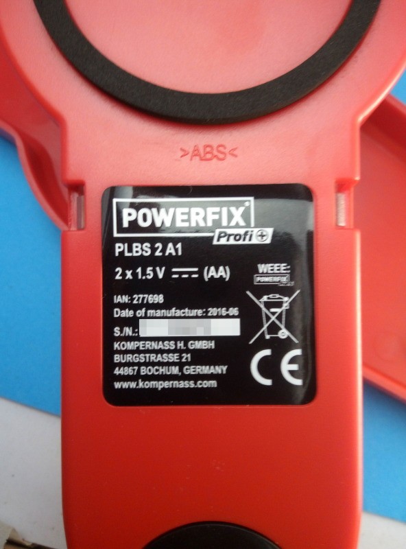 Powerfix PLBS 2A1