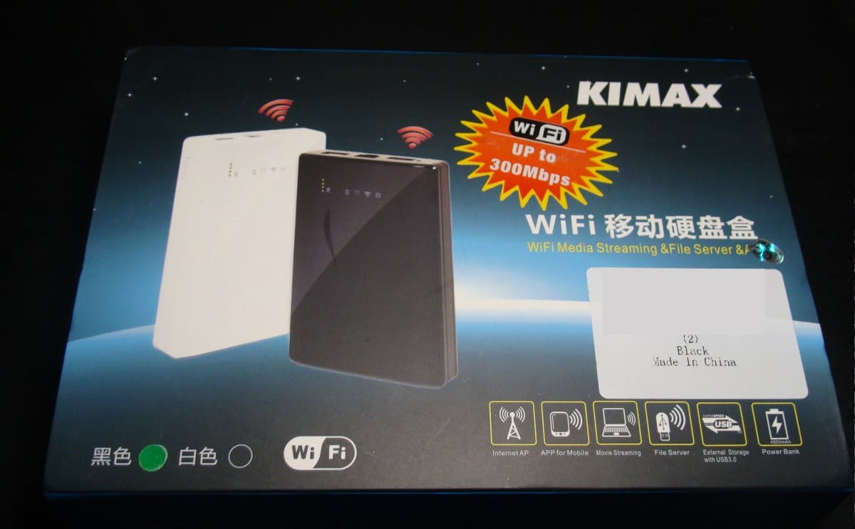 Kimax wifi θήκη δίσκου
