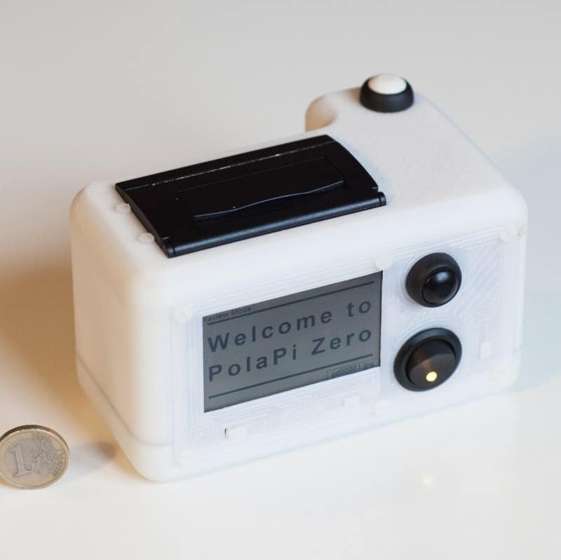 PolaPi, μία polaroid camera φτιαγμένη από Raspberry