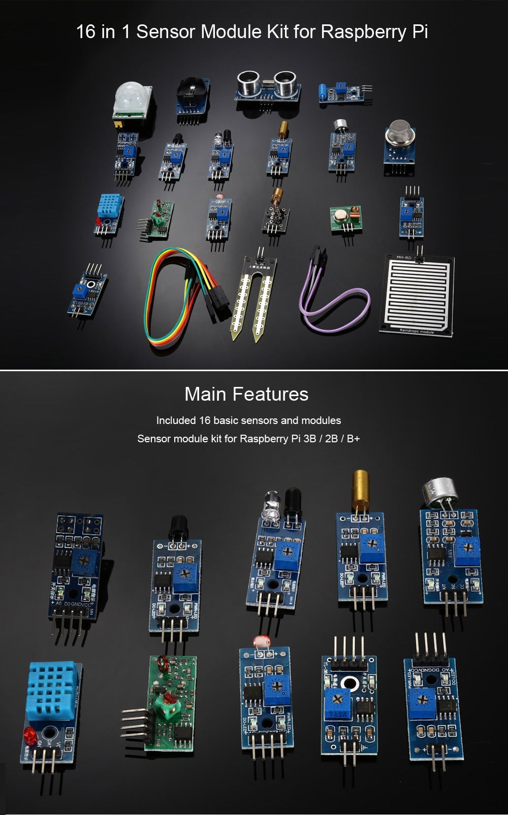 Sensors για arduino και raspberry