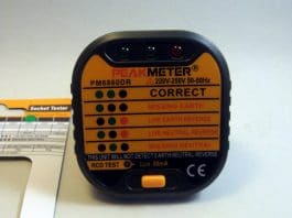 Review: Ελεγκτής πρίζας Peakmeter PM6860PR Peakmeter DR6860DR Plug tester_04_v1