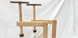 DIY ξύλινος σφιγκτήρας τύπου C βαρέως τύπου DIY ξύλινος σφιγκτήρας C