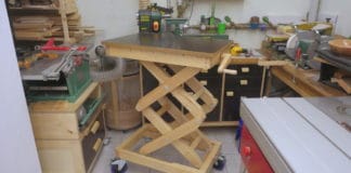 Diy ξύλινος πάγκος ανύψωσης