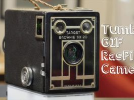 DIY ρετρό φωτογραφική δημιουργεί αυτόματα GIF και τα ανεβάζει στο διαδίκτυο