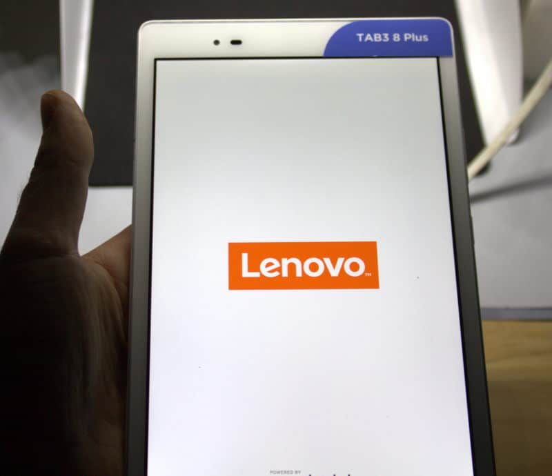 οθόνη έναρξης Lenovo Tab 3
