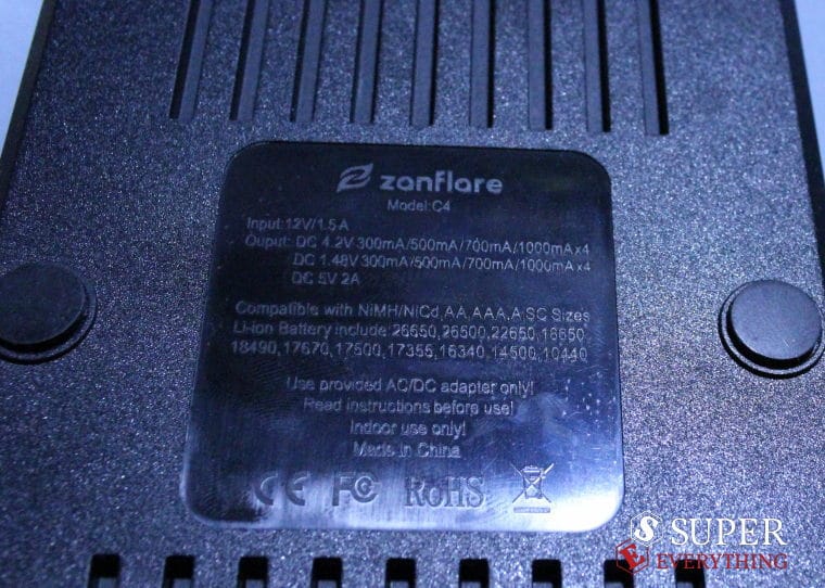 ταχυφορτιστής Zanflare C4