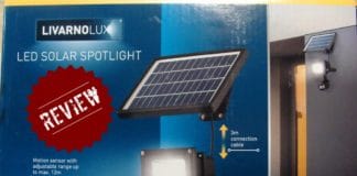 Review: Ηλιακός προβολέας LivarnoLux