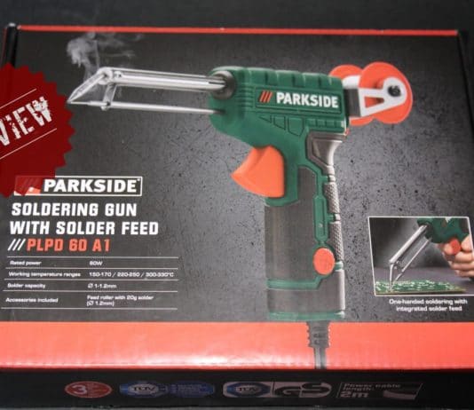 Review: PARKSIDE PLPD 60 A1, ένα κολλητήρι με αυτόματη τροφοδοσία σύρματος parkside plpd 60 a1 review