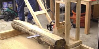 Μία εύκολη και οικονομική λύση για κόψιμο σανίδων με αλυσοπρίονο alaskan mill