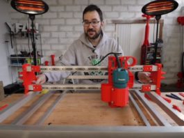 DIY CNC με την βοήθεια 3D εκτυπωτή diy CNC με 3d εκτυπωτή