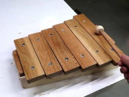 diy παιδικό ξυλόφωνο
