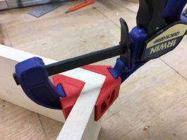 3D-printed βοήθημα για σφιγκτήρες 3d printed βοήθημα για γωνιακό σφιγκτήρα